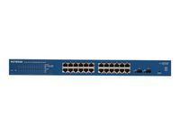 NETGEAR ProSafe GS724Tv4 - switch - 24 ports - managed - desktop, rack-mountable