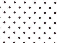 10ct Black Dalmatian Polka DOTS White Tissue Paper for Gift Wrapping 20"x30" Sheets nfLG -830