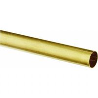 K&S Engineering 8129 Metal Round Tube, Brass Carded (Pack of 12)