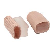 Artibetter Toe separators Toe spacers with Soft Gel Lining for Hallux Bunion (Khaki)