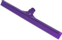 Carlisle 3656768 Sparta Polypropylene Solid One-Piece Rubber Floor Squeegee, 20" Width, Purple (Case of 6)