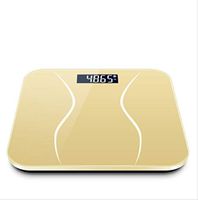 LFSP Electronic Scales, Digital Scales Bathroom Floor Scales Portable Weight Scale Glass Smart Electronic Digital Electronic Weight Scale Suitable for Bedroom, Bathroom 180kg / 50G High-precision Scal