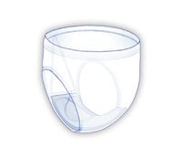 Hartmann 30203 Lady Dignity Women's Washable Underwear, Large, 41"-42" Hip