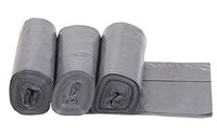 Rubbermaid Commercial 32 Gallon Trash Bag (300 count) Gray for BRUTE Containers FG500788GRAY