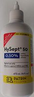 Patrin Pharma Hysept 50 Antimicrobial Wound Cleaner, 16 Ounce Bottle