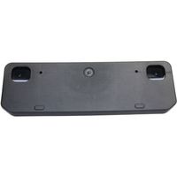 Perfect Fit Group REPT017322 - 4Runner Front License Plate Bracket, Textured, W/O Chrome Trim