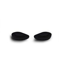Coffee tree Premium Silicone Nose Pads for Nike Eyeglasses x3 Pairs (Black)