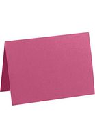 A1 Folded Card (3 1/2 x 4 7/8) - Magenta Pink (50 Qty.)