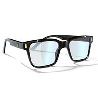 Blue Light Blocking Glasses for Men and Women, Eyeglasses for Reading, Antiglare Non-prescription Computer Gaming Glasses for Reducing Visual Fatigue, Black, Size Large