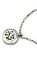 "Blooming" Tree of Life Essential Oil Diffuser Bracelet- Stainless Steel- 20mm