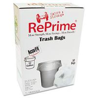 * Can Liners, 32 gal, .90 mil, Clear, 33" x 44", 50/Box