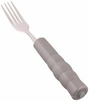 Sammons Preston Weighted Fork with 8 oz. Additional Weight, 1" Diameter Handle, Grip Fork is Comfortable & Easy to Hold Adaptive Utensil, Adaptive Fork Stabilizes Tremors & Shakes, 4.5" Long Handle