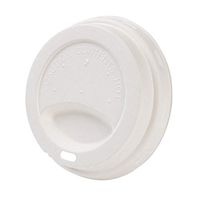 Naturally Chic Disposable Coffee Cup Dome Lids | Bagasse Biodegradable Lids for to Go Travel Tea and Coffee Cups - Eco Friendly and Compostable - 3.5” (1000 Pieces)