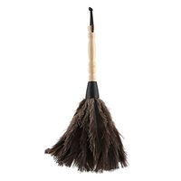 Mini Washable Reusable Ostrich Feather Duster for Books Keyboard Office Home