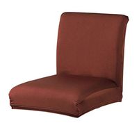 joyMerit Dining Chair Covers Stretchy Spandex Chair Protecter Slipcovers for Banquet Wedding Party Dining Room - Brown, as described