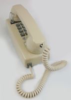 Cortelco 255444-VBA27F Wall w/Flash/Message- Ash