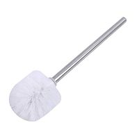 Sevenfly Durable Stainless Steel Bathroom Cleaning Toilet Brush Holder Toilet Accessory,White