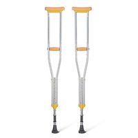 BLWX - Crutches - Underarm Crutches Aluminum Crutches Elderly Patients Moving Sticks Non-Slip Telescopic Anti-Slip Cane Crutch (Size : 109-119cm)