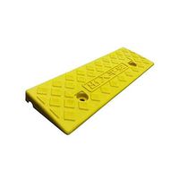Plastic Car Uphill Mat, Lightweight Rainproof Anti-Skid Ramp, Wheelchair Motor Vehicle Loading Ramps Hotel Garage Entrance Safety Triangle Ramp Mat 3cm/5cm (Color : Yellow, Size : 47.5153CM)