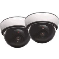Ironton Battery Operated Simulated Decoy Surveillance Dome Cameras - 2-Pk.