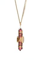 Buddha Maitreya the Christ Etheric Weaver® Pendant in Gold Wire - Quartz Crystal Vibrational Healing Tool