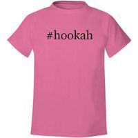 #hookah - Men's Hashtag Soft & Comfortable T-Shirt, Pink, X-Large