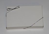 19" Silver Stretch Loops 50ct for Candy Boxes 1 lb. Boxes