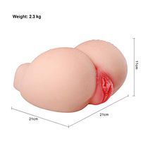 Life-Size Silicone Dolls Torso Dolls for Men 3D Realistic TPE Silicone Dolls for Men Adult Toy Male Toys Safe Material 3D Lifelike Torso Simulation Men's Love Toy Gift Pleasure Wonderful Relax Toys
