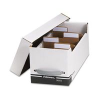 FELLOWES 96503 Corrugated Media File, Holds 125 Diskettes/35 Std. Cases