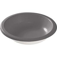 Creative Converting 339636 PAPER BOWLS 20 OZ, 20 ct, Gray