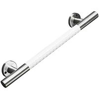 Stainless Steel Bath Grab Handle with Anti-Slip Grip - Disabled Elderly Children Mobility & Daily Living Aids Assist Safety Support Handle Towel Holder (Size : 60cm)