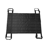 HEALLILY Transfer Sling Patient Transfer Belt Waterproof Lifting Sling Mobility Aids with Handle for Elderly Disability Pregnant (Black)