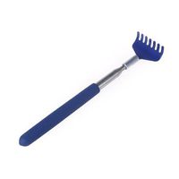 Docooler Telescopic Back Scratcher Massager Metal Compact Extendable 5 Section 16.5-50cm, 20-68cm (20-68cm, Blue)