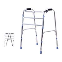 Qucasyl Bariatric Walker for Elderly and Handicapped, Extra Wide Adjustable Walker with Heavy Duty Support and Dual Release Locking, Mobility Assistance for Tall and Large Individuals
