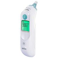 Braun ThermoScan 6 Digital Ear Thermometer with Color Coded Fever Guidance, IRT6515, Perfect for Infants, Children and Adults