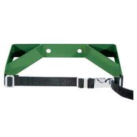 Anthony WB200C Dual Cylinder Wall Bracket with Chain, Holds M60, M, H or T Size Cylinder, Green