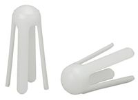 1968 S Guard Finger Prokot Plastic Small White 12/Box Part# 1968 S by Graham-Field/Everest &Jennings Qty of 1 Box