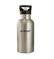 got detergent? - 20oz Stainless Steel Water Bottle, White