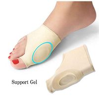 2 Pcs Bunion Corrector Gel Pad Stretch Nylon Hallux Valgus Protector Guard Toe Separator Orthopedic Supplies by Superjune