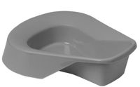 Medline DYND80217 Pontoon Bedpans, Graphite (Pack of 20)