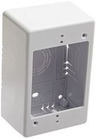 Hellermann Tyton TSRW-JB2 Single Gang Junction Box, 2 Deep, PVC, White by Hellermann Tyton
