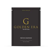Golden Era Nutrition Whey Protein Compound Powder, Cookies and Cream Flavor, Gluten-Free, Single Serving