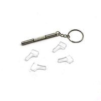 Screwdriver,Electronics Repair, Precision Repair for Eyeglasses Watch Mobile Phone Electronics Repair Key Ring Screwdriver 3 in 1 Multi-Function Portable Gadget Set