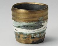 World Ceramic Japanese Mino-yaki Ceramic Rocks Glass Cup 266-236