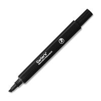 Marks-A-Lot Permanent Markers, Large Chisel Tip, Black, 1 Highlighter (27178)