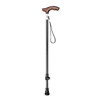 Crutches Wooden Retractable high-Grade Carbon Fiber Walker Elderly Anti-Skid (Color : Male Models)