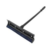 Colin Car Window Squeegee with Extension Pole, Long Handle and Double Protection for Sponge, Professional Squeegee with 20 Inch Handle