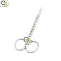 G.S IRIS SCISSORS 4.5” STRAIGHT SATIN BEST QUALITY