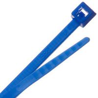 CBR3.75BL - 4" Standard Carbon Nylon Cable Ties 100 piece pack blue