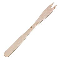 PacknWood Wooden Cocktail Fork (Case of 5000)